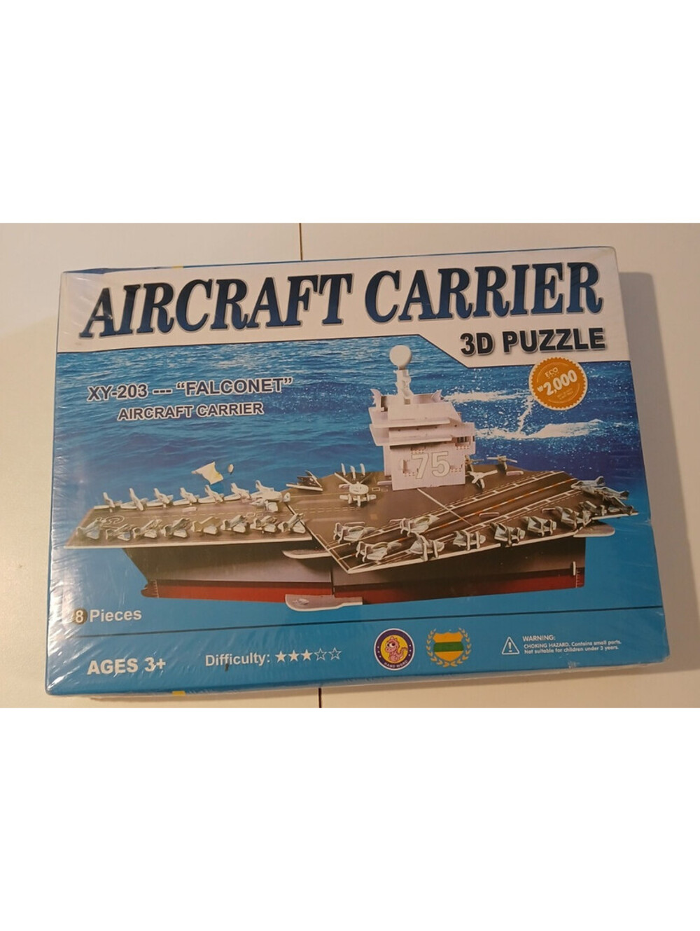 Aircraft Carrier 3D Puzzle (XY-203) NIB